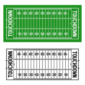 Football Field SVG PNG files. American Football Svg. Football yard. Digital download
