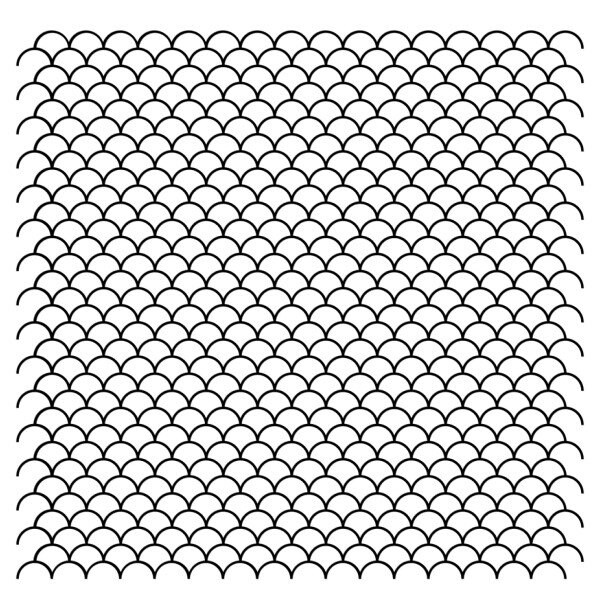 Mermaid Pattern SVG. Mermaid Scales Svg. Digital Download Etsy