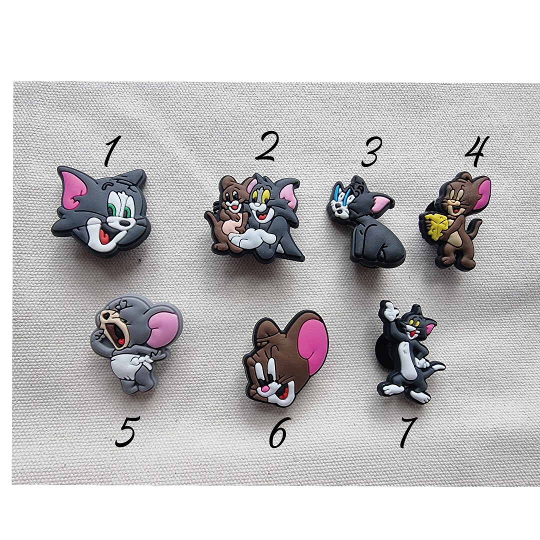 Tom & Jerry Croc Charm Bundle Set Jibbitz Mystery Bundle Shoe Etsy UK