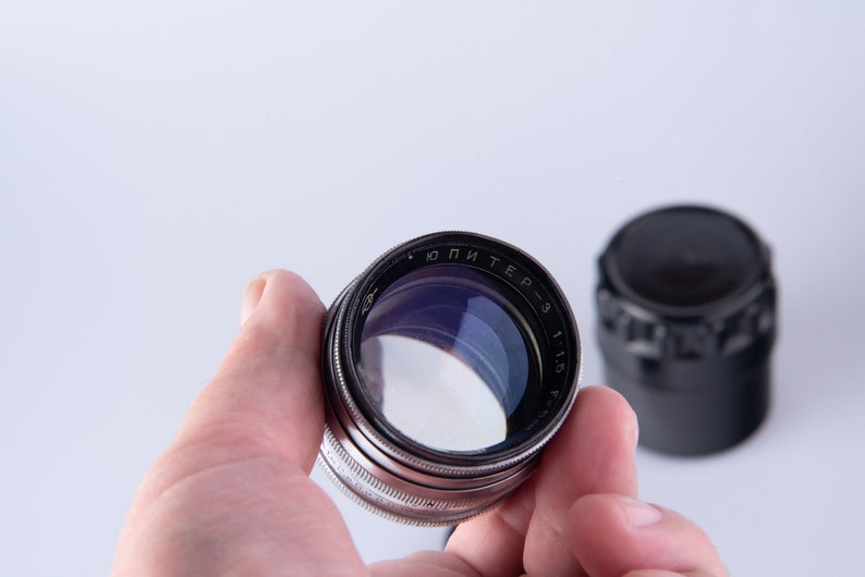 Jupiter-3 1.5/50 M39 L39 + Leica M adapter portrait lens Carl