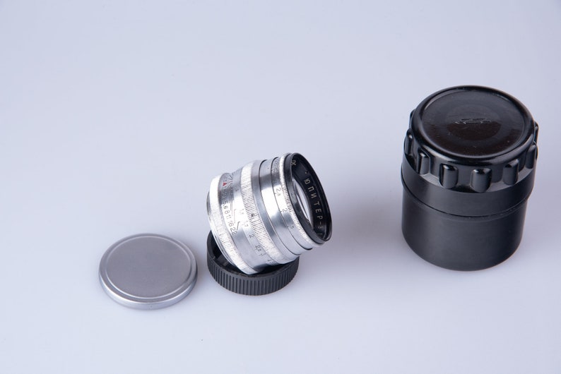 Objectif Jupiter-3 50mm F/1.5 Monture M39/L39 - Avec Adaptateur Leica M - Occasion