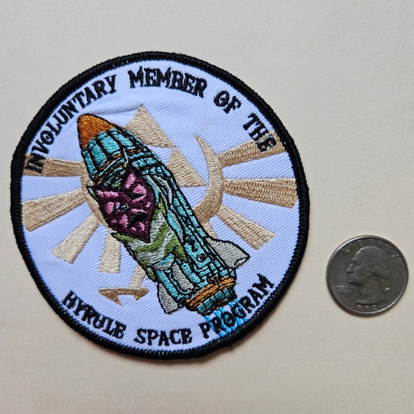 Hyrule Space Program - 3.5" Embroidered Patch