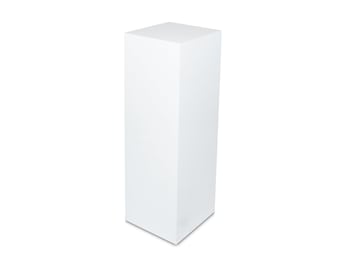 STEMA Seyfried columna decorativa, columna para plantas, columna para flores - blanco en 3 tamaños