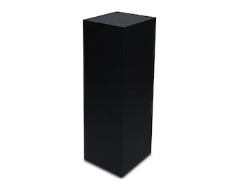 STEMA Seyfried columna decorativa, columna para plantas, columna para flores - negro en 3 tamaños