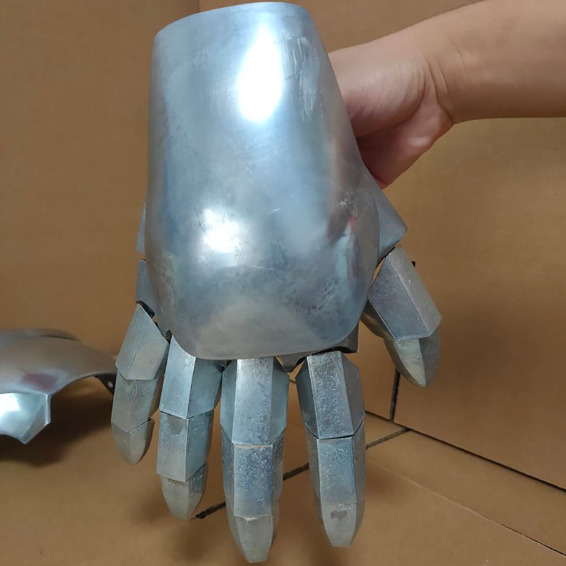 Iron Man Metal Palm Super Cool Gloves Punk Gloves Etsy