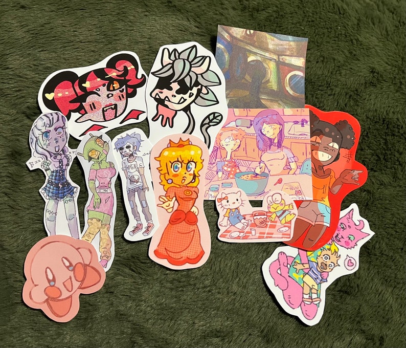 Custom Sticker Sheet Etsy