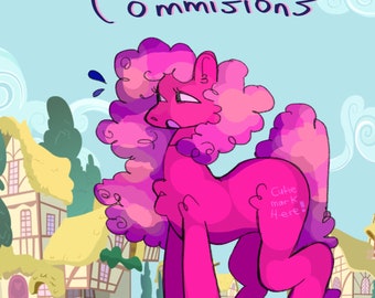 Comisiones de My Little Pony Ponysona