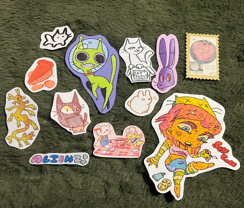 Custom Sticker Sheet Etsy