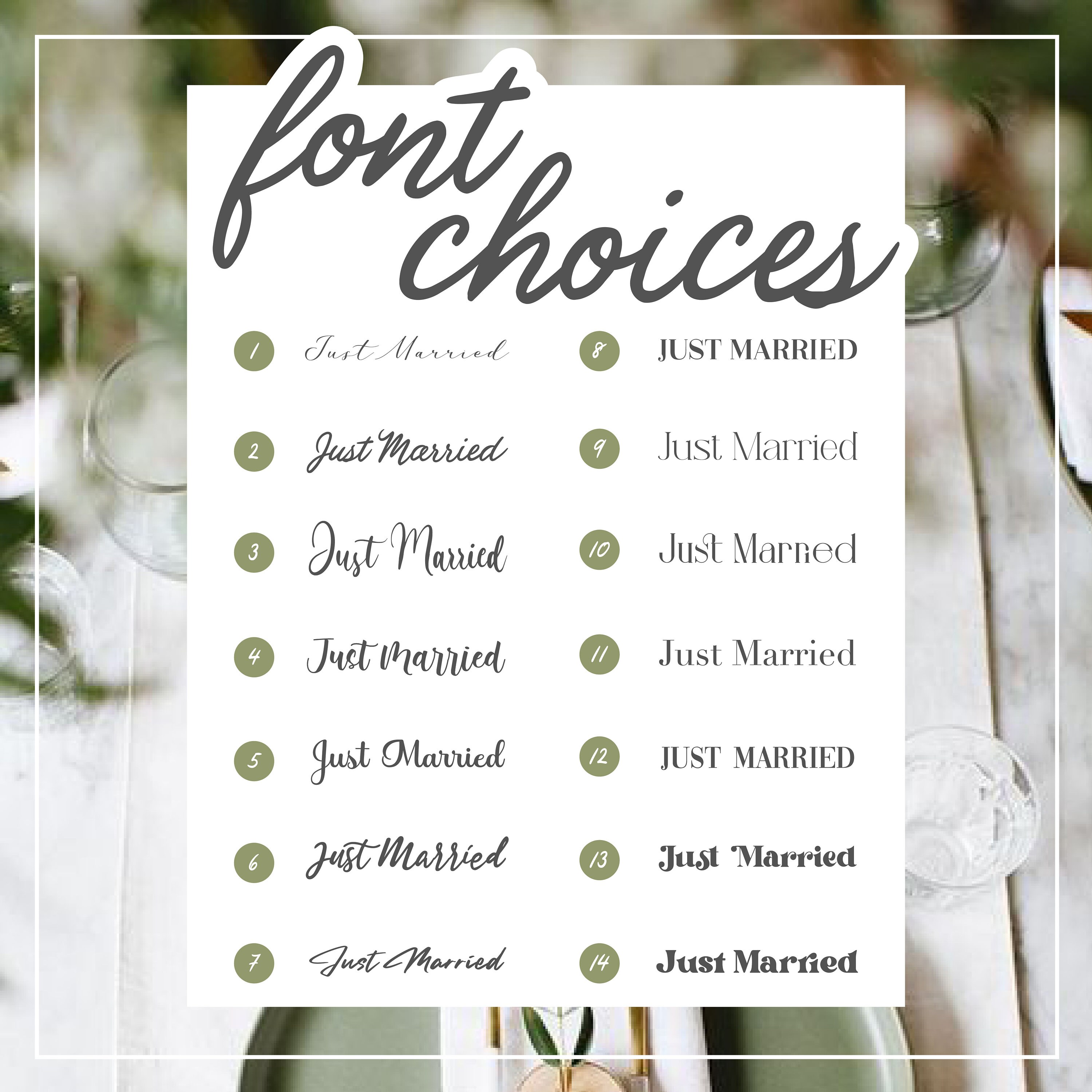 Just Married Window Sticker Etsy