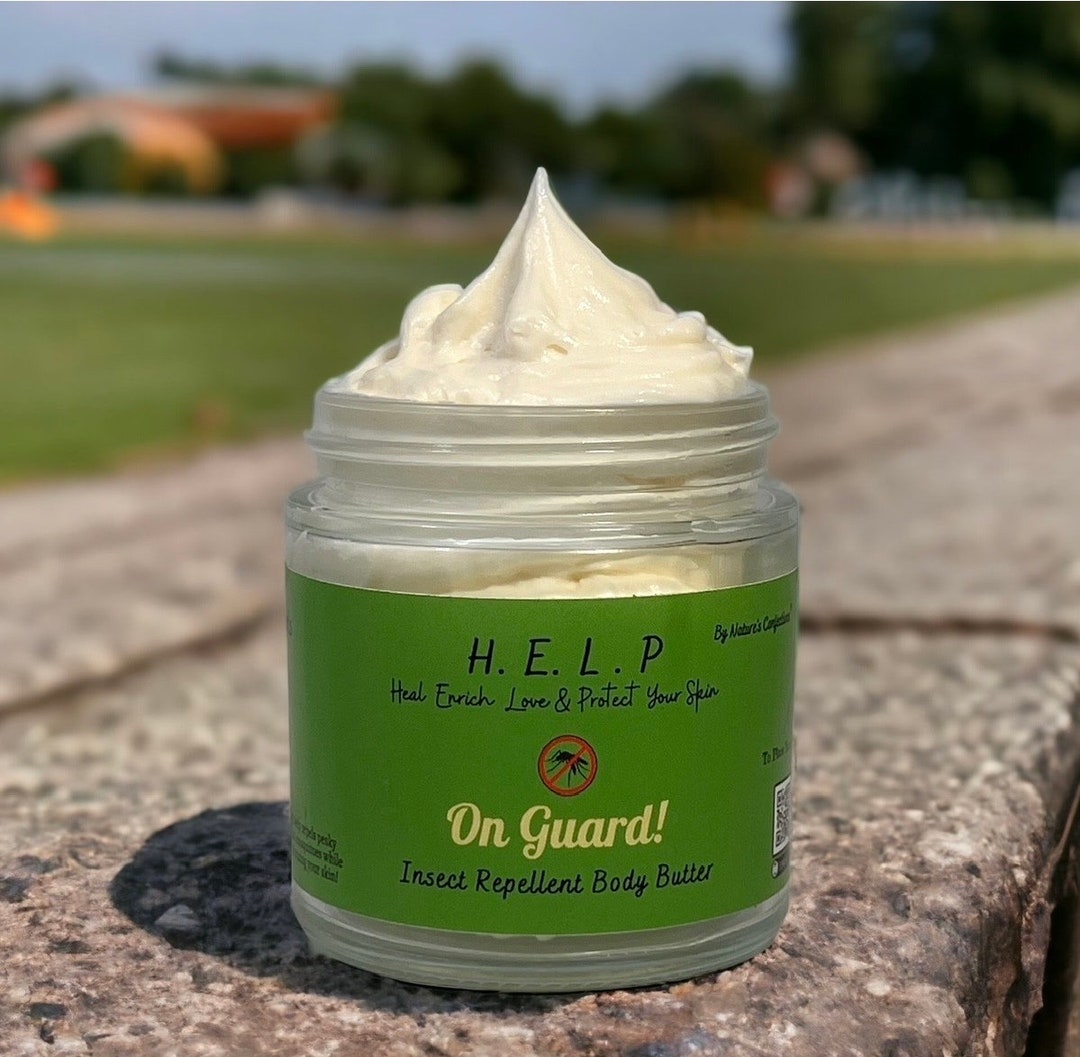 CITRUS WHIPPED BODY Butter Cream Mosquito Repellent Nongreasy Shea