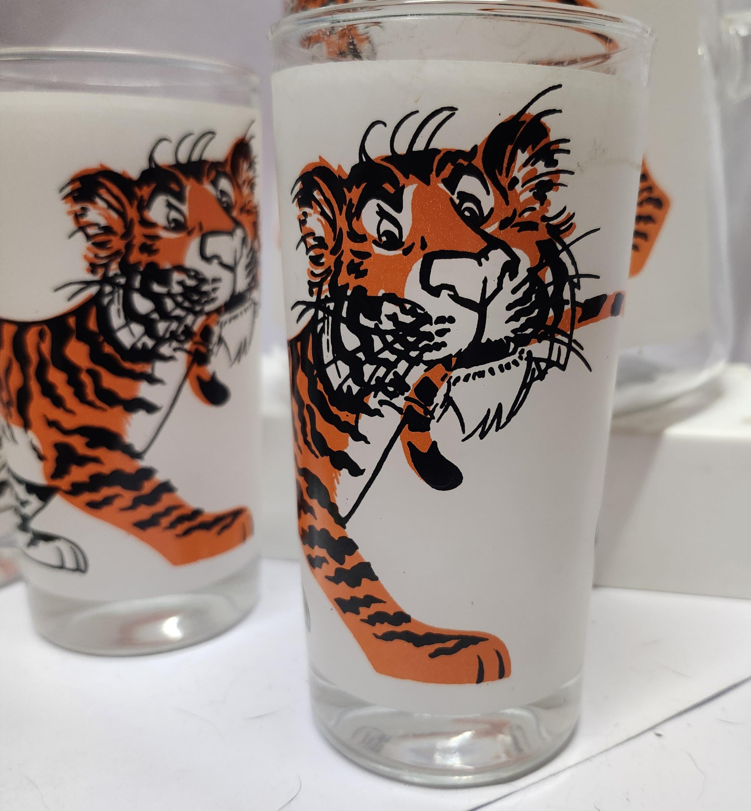 Rare 1960's Vintage Pitcher & Glasses Set of the Esso Advertisng