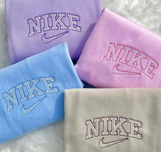 customized nike vintage crewneck