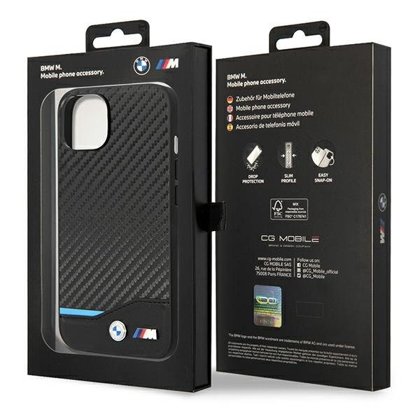 Original BMW Iphone 14 Case Cover Case Carbon Leather M Power - Etsy