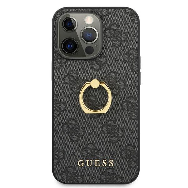 Guess Iphone 13 Pro Max Case Cover Case 4G Ring Stand Metal Etsy