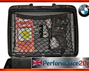 Cargo net for Vario case panniers - BMW R1200GS / R1250GS / R700GS / R850GS. All fixings supplied and instructions