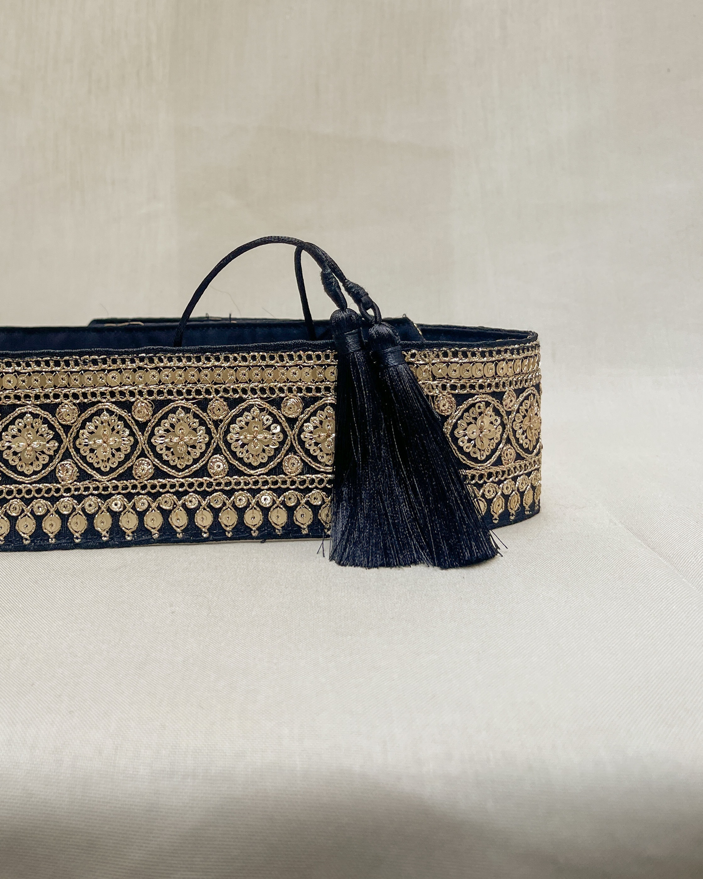 Black Flower Belt - Etsy