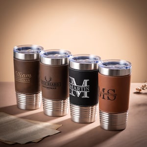 Personalized Tumbler for Men, Gift for Him, Groomsmen Gifts, Best Man Gift, Boyfriend Gift, Bachelor Party Gifts, Dad Gifts, Husband Gift image 5
