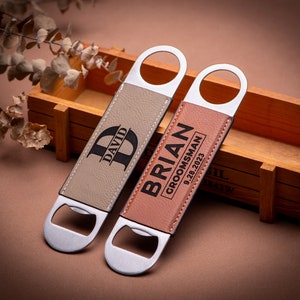 Personalized Bottle Opener, Groomsmen Gifts, Best Man Gift, Groom Gifts, Dad Gifts, Wedding Gifts, Bachelor Party Gifts, Bar-Tending Gifts image 5