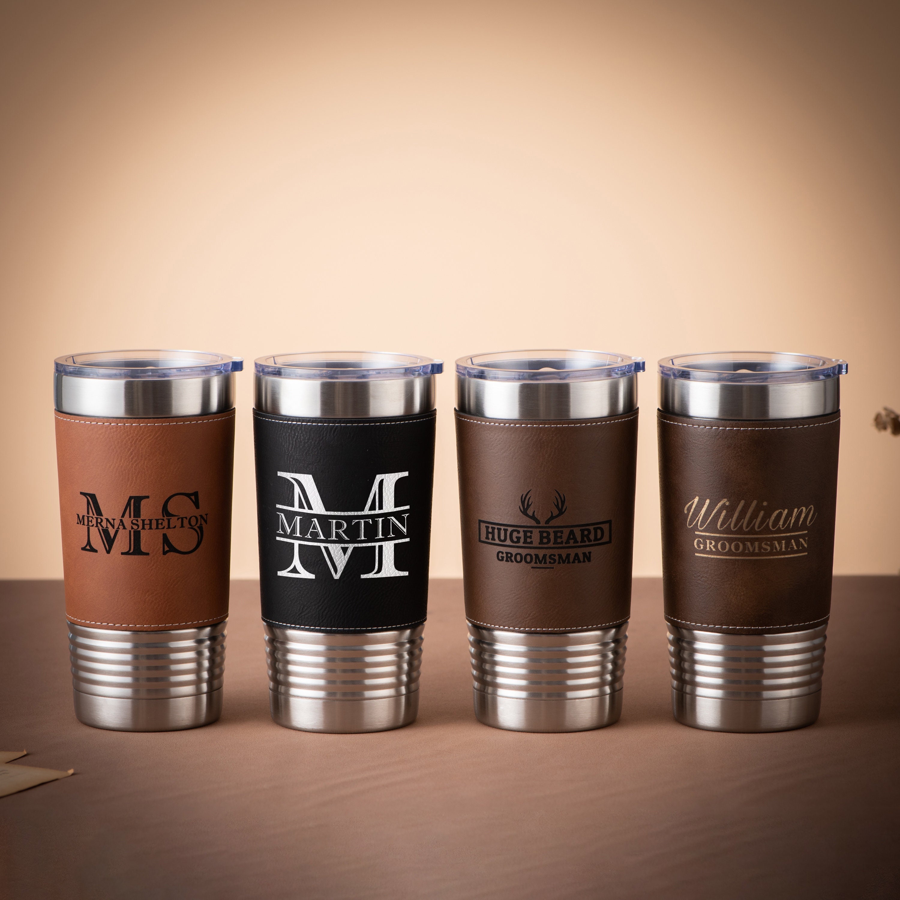 Personalized Tumbler for Men, Gift for Him, Groomsmen Gifts, Best Man Gift, Boyfriend Gift, Bachelor Party Gifts, Dad Gifts, Husband Gift