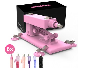 Love Sex Machine di Erocon con 6 accessori