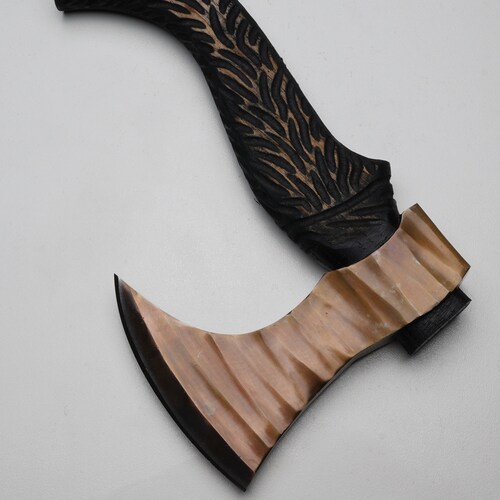Custom Handmade High Carbon Stainless Steel Axe | Viking Axe | Throwing Axe | shops Hatchet | Gift For Him | Fathers Day Gift | USA