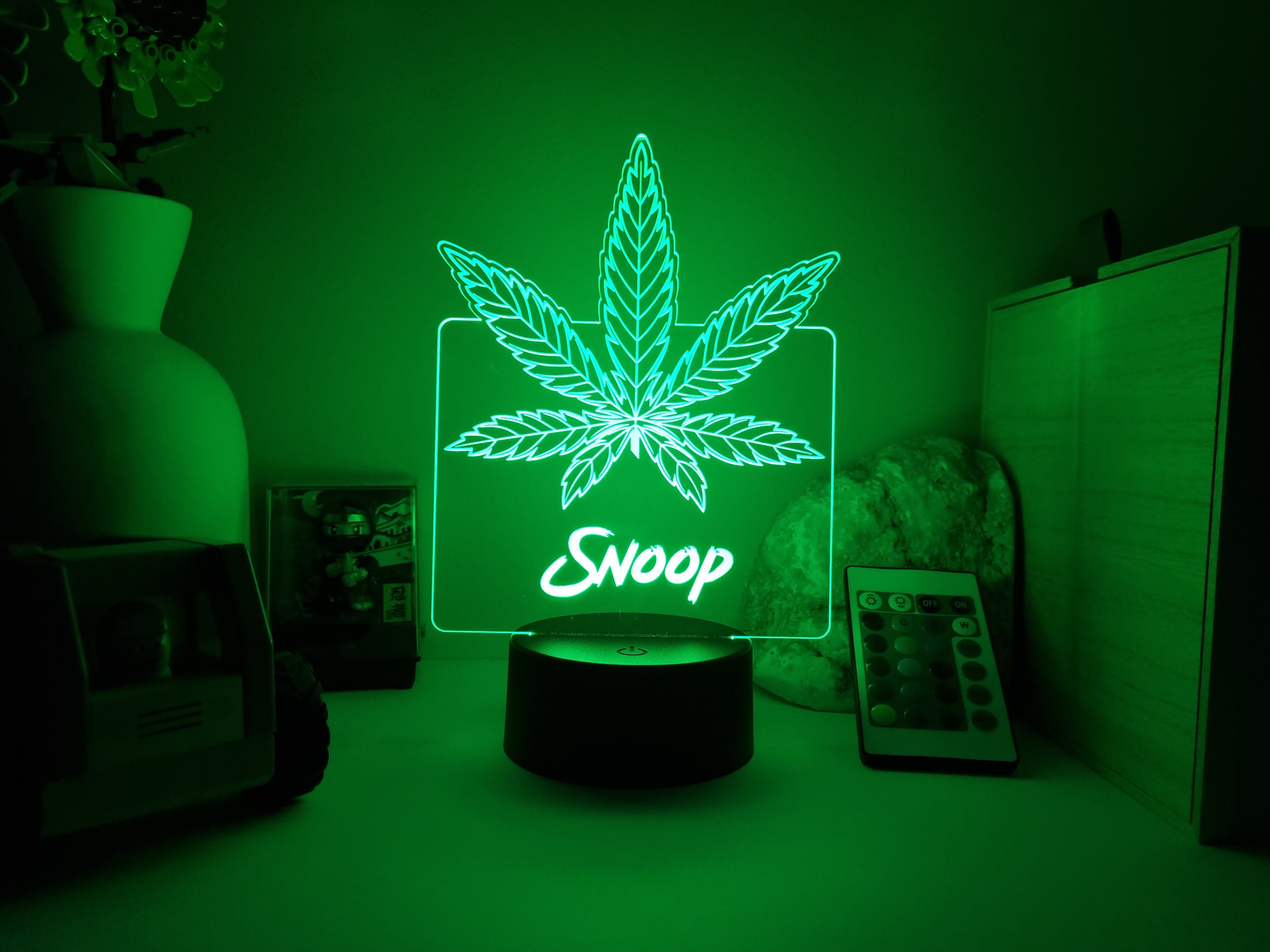 Colorful Marijuana Wallpapers On WallpaperDog | Marijuana Leaf 3d Led