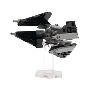 Acrylic Display Stand Fits LEGO 30685, TIE Interceptor Mini-Build - Set Not Included