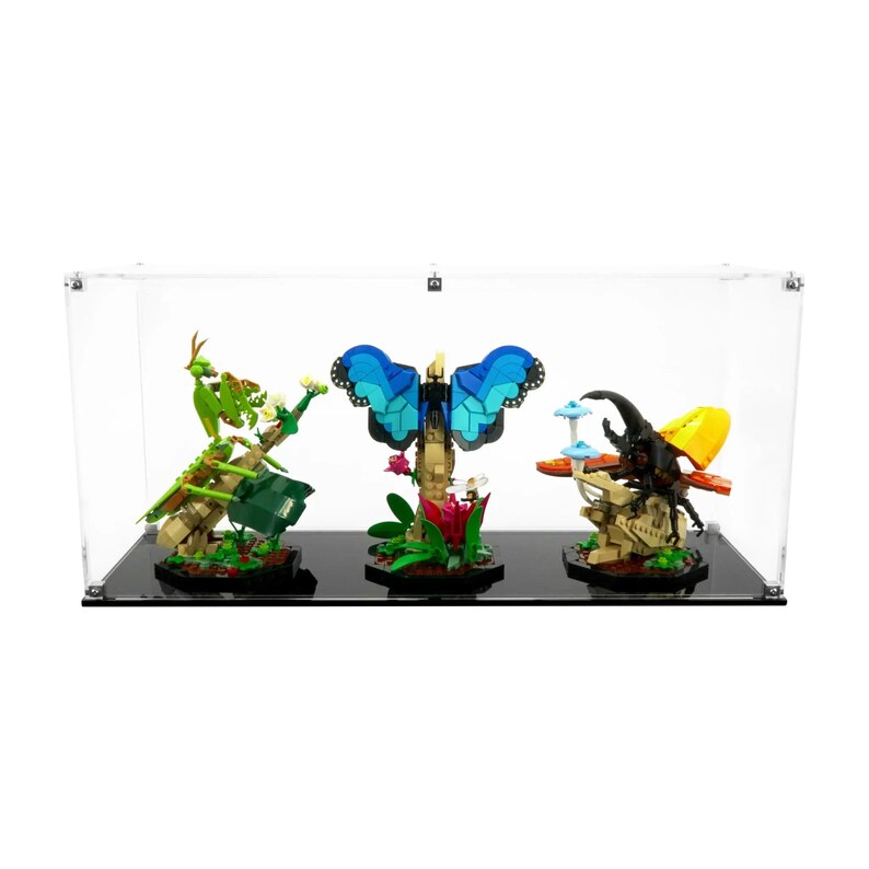 Bug Collection Case Acrylic Display Case for LEGO 21342, the Insect Collection With Uv ...