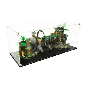 Acrylic Display Case Fits LEGO 77015, Indiana Jones Temple of the Golden Idol - Set Not Included
