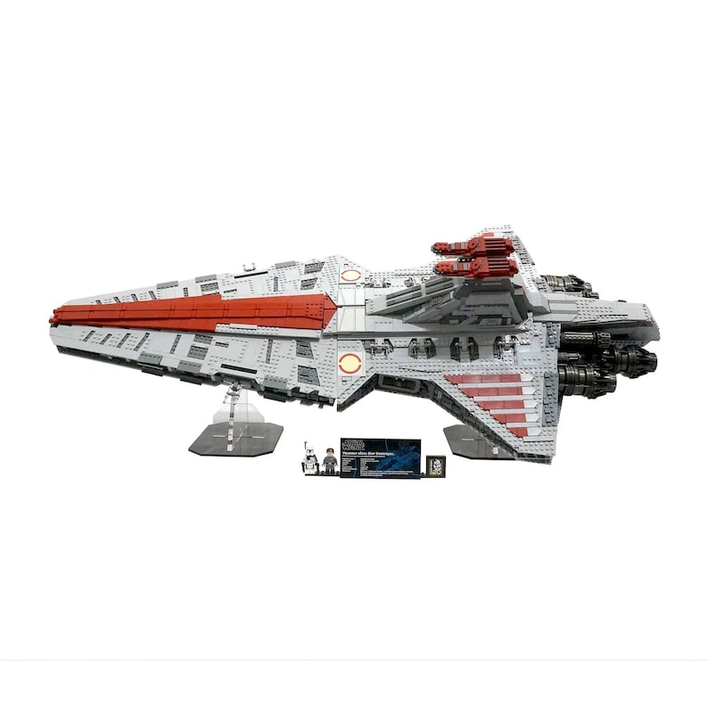 Acrylic Display Stand Fits LEGO 75367, Venator-class Republic Attack ...