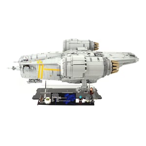 Acrylic Display Stand Fits LEGO 75331, The Razor Crest - Set Not Included