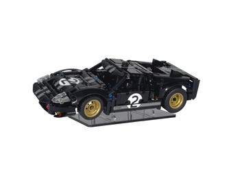 Acrylic Display Stand fits LEGO 42223, 1966 Ford GT40 MKII Race Car - Set Not Included