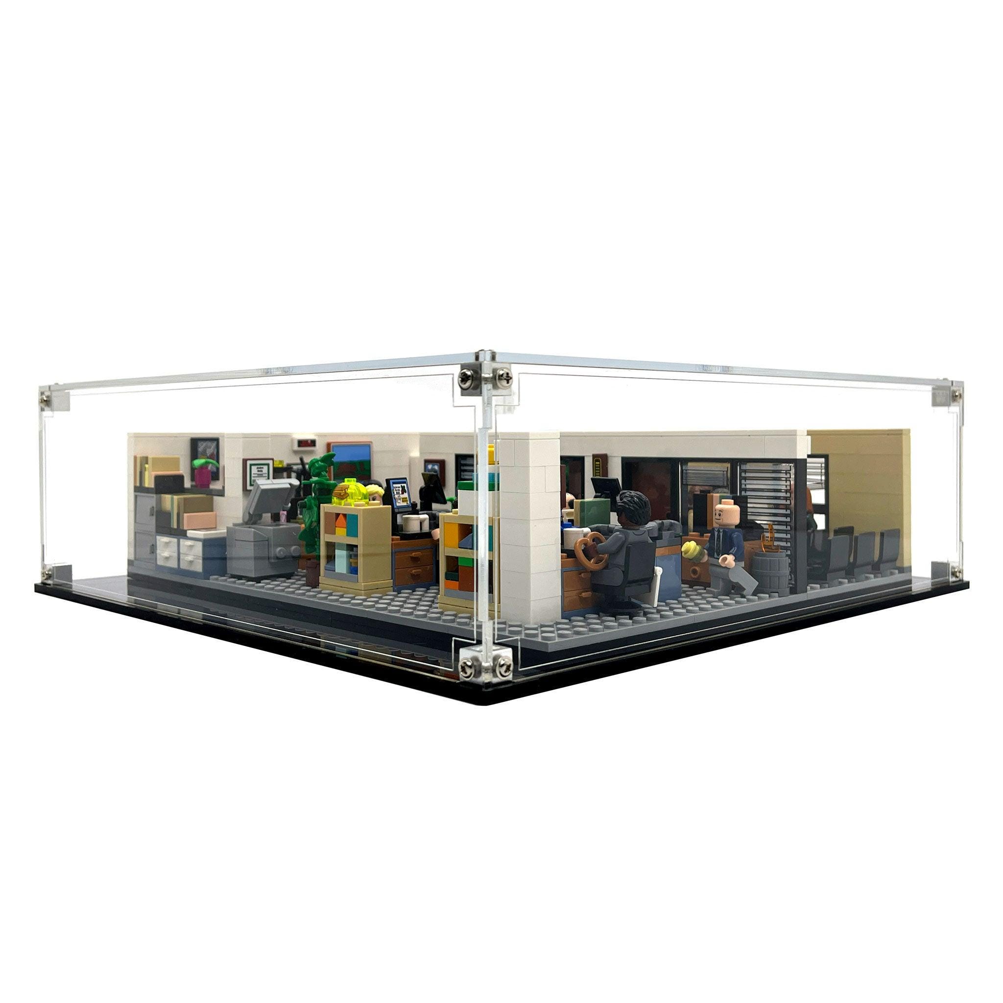 アクリル製ディスプレイケース（LEGO 21336 ザ・オフィス用） - セット 