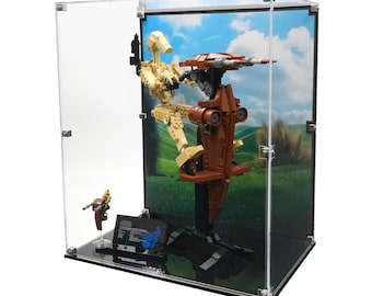LEGO ドロイド™ 脱出ポッド 75136 用アクリルディスプレイスタンド