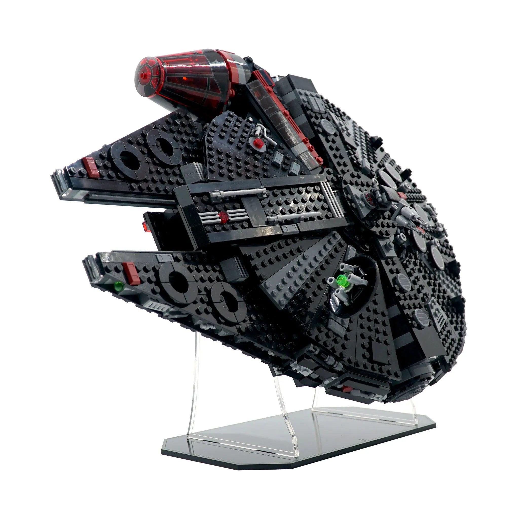 Acrylic Display Stand Fits LEGO 75389, the Dark Falcon - Set Not