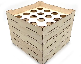 BOX-4-BLOX LEGO BLOCKS Brick Storage Sorter Sifter Container 10 Cube 4  Levels $75.00 - PicClick