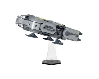 Acrylic Display Stand fits LEGO 75445, Anzellan Starship - Set Not Included