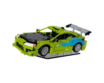 Acrylic Display Stand fits LEGO 42229, Fast and Furious Mitsubishi Eclipse Car - Set Not Included