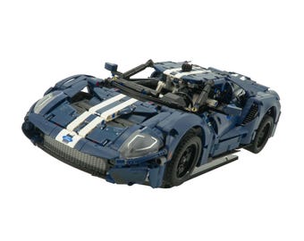 Akrylställ passar LEGO 42154, 2022 Ford GT - Set ingår ej