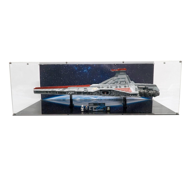 Acrylic Display Case Fits LEGO 75367, Venator-class Republic Attack ...