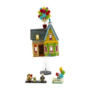 Acrylic Display Stand Fits LEGO 43217, 'Up' House - Set Not Included