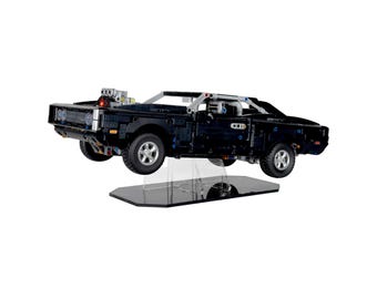 Acrylic Display Stand for LEGO 42231, Fast and Furious Dodge Charger R/T - Set Not Included