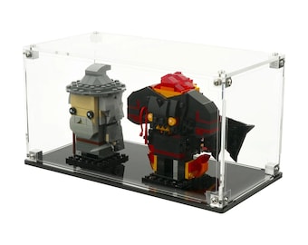 Vitrina acrílica para BrickHeadz (ancha) - Set no incluido