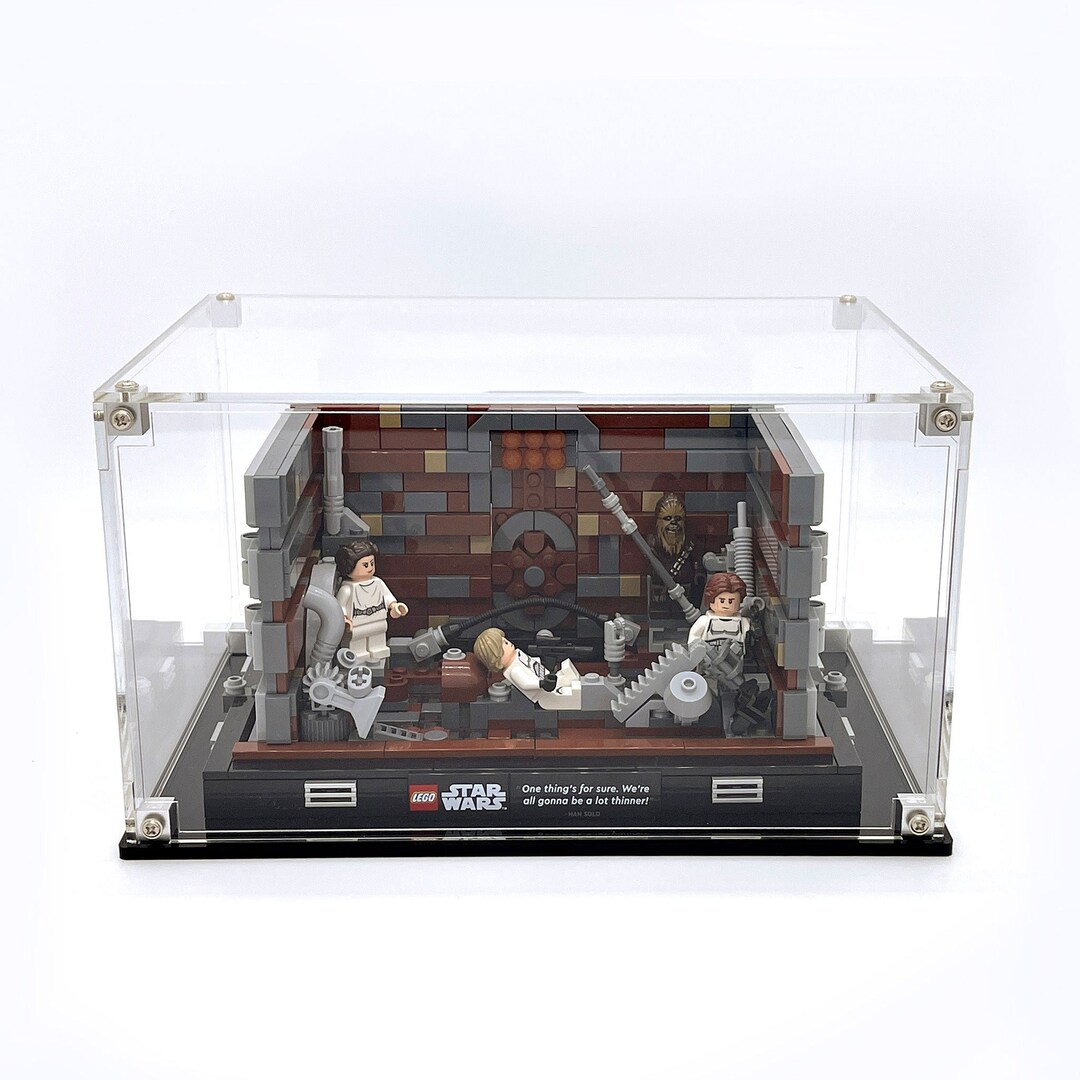 Display Case for 75339 Death Star™ Trash Compactor Diorama Etsy