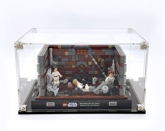 Vitrine pour 75339 - Diorama de compacteur de déchets Death Star™