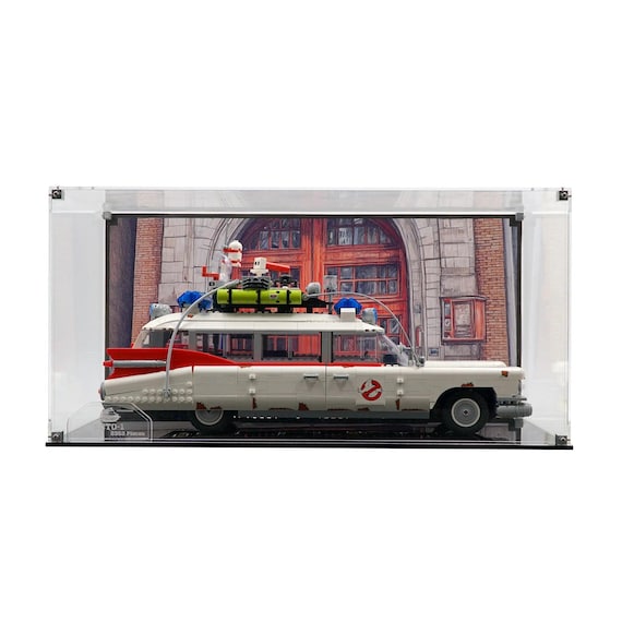 Acrylic Display Case Fits LEGO 10274, Ghostbusters ECTO-1 With Uv