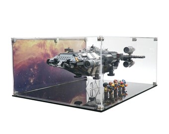 Acrylic Display Case Fits LEGO 75374, The Onyx Cinder with UV-Printed Background - Set Not Included