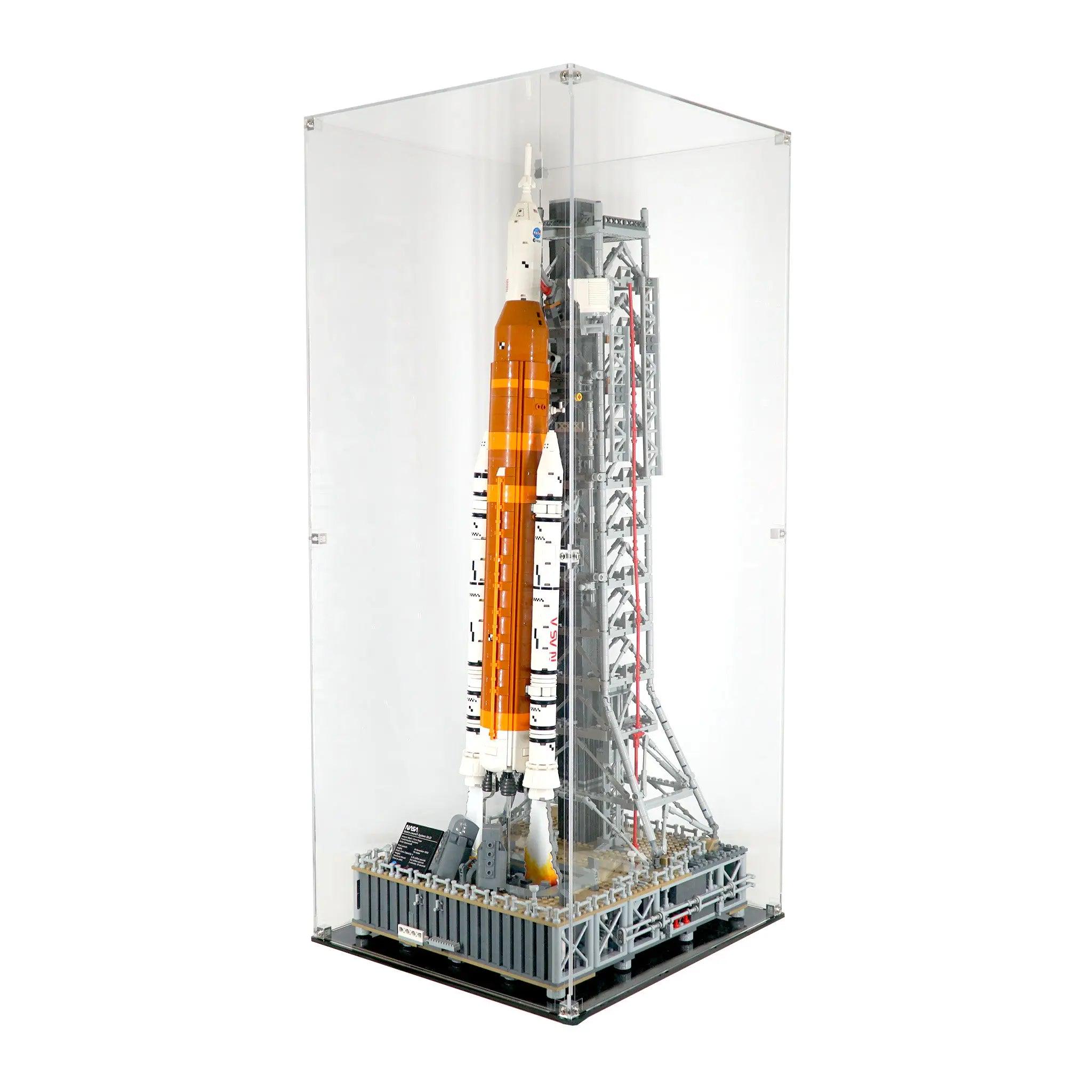 Acrylic Display Case Fits LEGO 10341, NASA Artemis Space Launch System ...