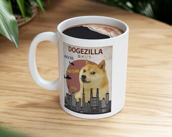 Dogezilla Doge Meme Mug