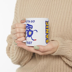 Sanic Hedgehog, Gotta Go Fast Sanic Meme Mug bild 8